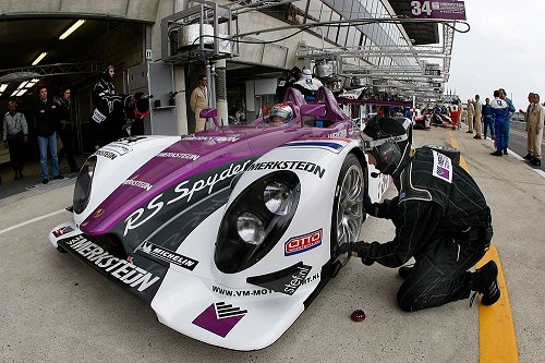 Jos Verstappen in Le Mans
